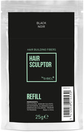 Hair Sculptor Haarverdichtungsfasern Nachfüllpackung Schwarz 25 g