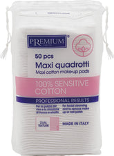 XanitaliaPro Maxi Quadrate Baumwoll Pads 50 Stück