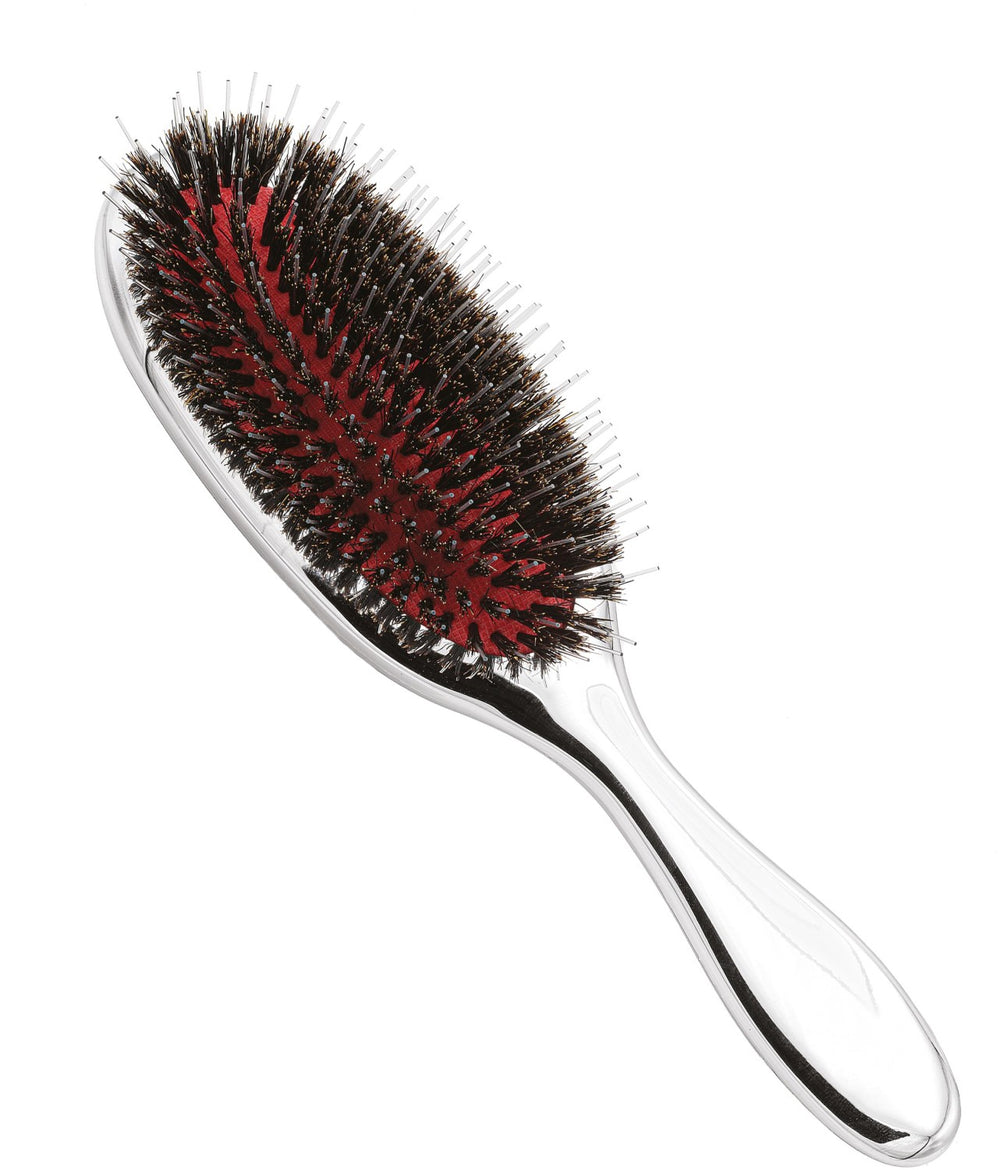 XanitaliaPro Extensionbürste mit gemischten Borsten Silber