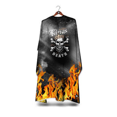 Redstyle Barber Haarschneideumhang Fire Skull C317
