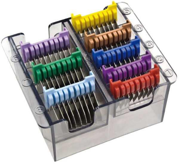 Moser ProfiLine Edelstahl-Aufschiebekämme / SKU 03393