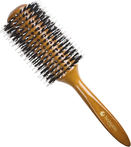 Hairway Rundbürste "Glossy Wood" 38/73 mm / SKU 06130