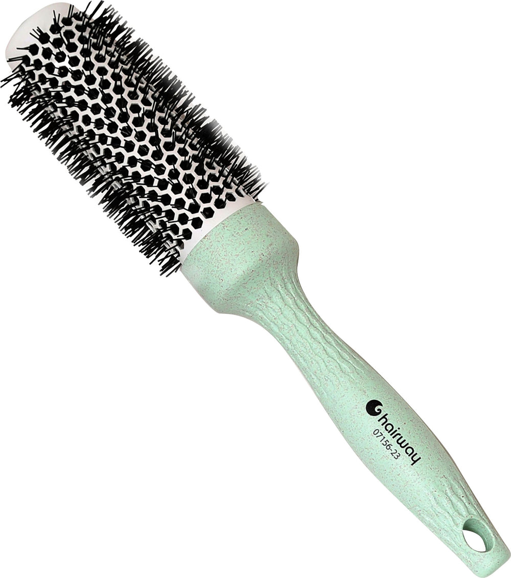 Hairway Thermo-Bürste "Organica" in Minzgrün Ø 33/47mm / SKU 07156-23