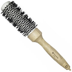Hairway Thermo-Bürste Organica mit Abteilspitze Beige Ø 34/50 mm / SKU 07162