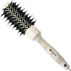 Hairway Thermo-Bürste Organica mit Wildschweinborsten Beige Ø 34/74 mm / SKU 07166