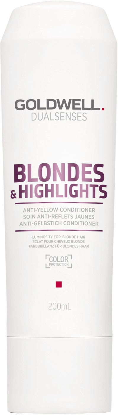 Goldwell Dualsenses Blondes & Highlights Anti-Yellow Conditioner 200 ml / SKU 0771626