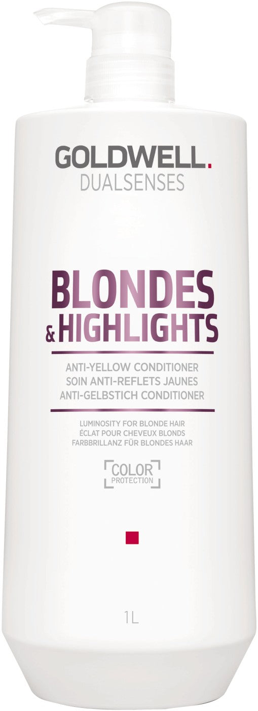 Goldwell Dualsenses Blondes & Highlights Anti-Yellow Conditioner 1000 ml / SKU 0771627
