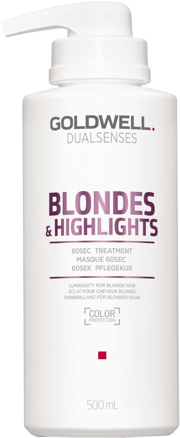 Goldwell Dualsenses Blondes & Highlights 60 sec. Treatment 500 ml / SKU 0771629