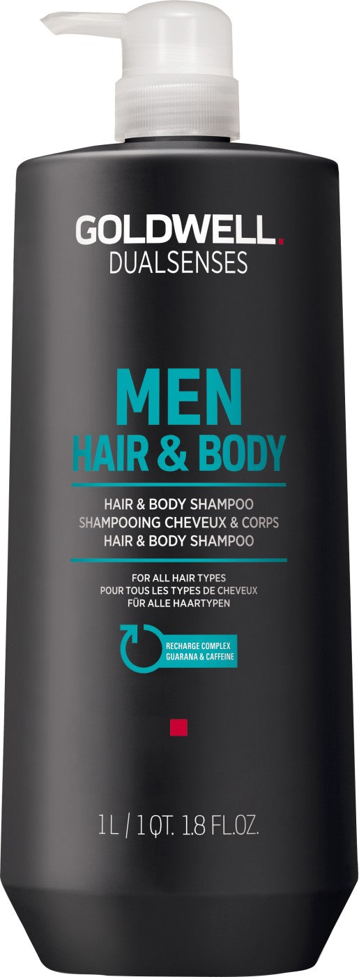Goldwell Dualsenses Men Hair & Body Shampoo 1000 ml / SKU 0771681