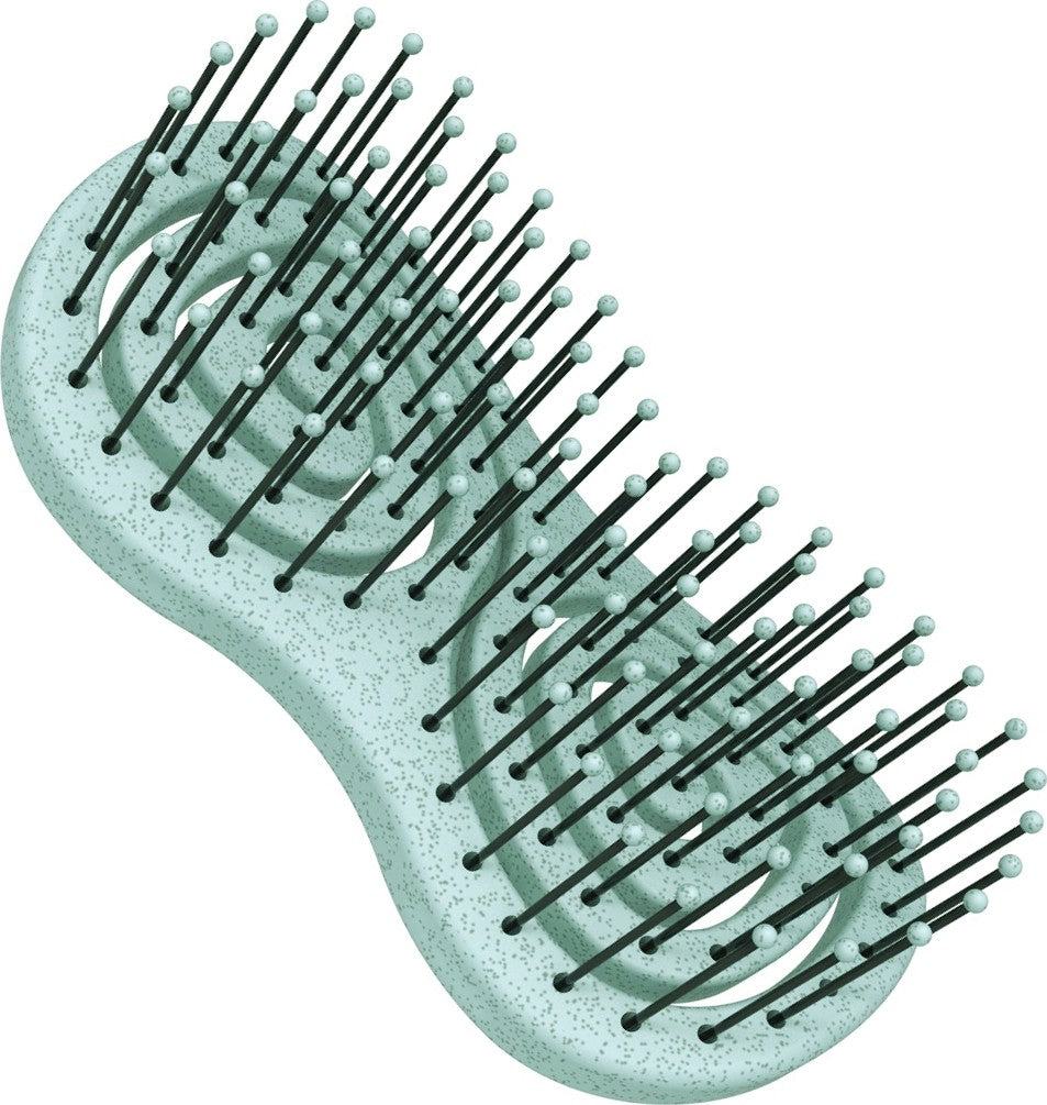 Hairway Wellness-Haarbürste "Organica" hellblau / SKU 08096-03