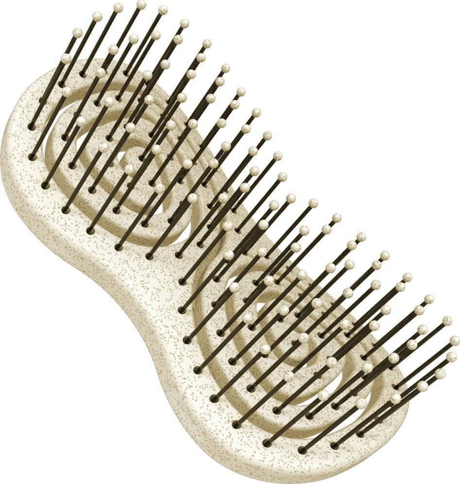 Hairway Wellness-Haarbürste "Organica" beige / SKU 08096-20