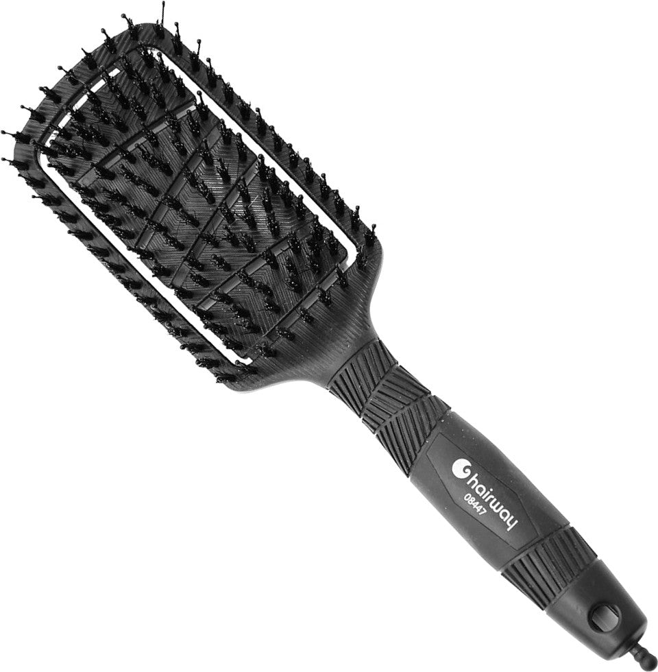 Hairway Wellnessbürste Organica Schwarz / SKU 08447