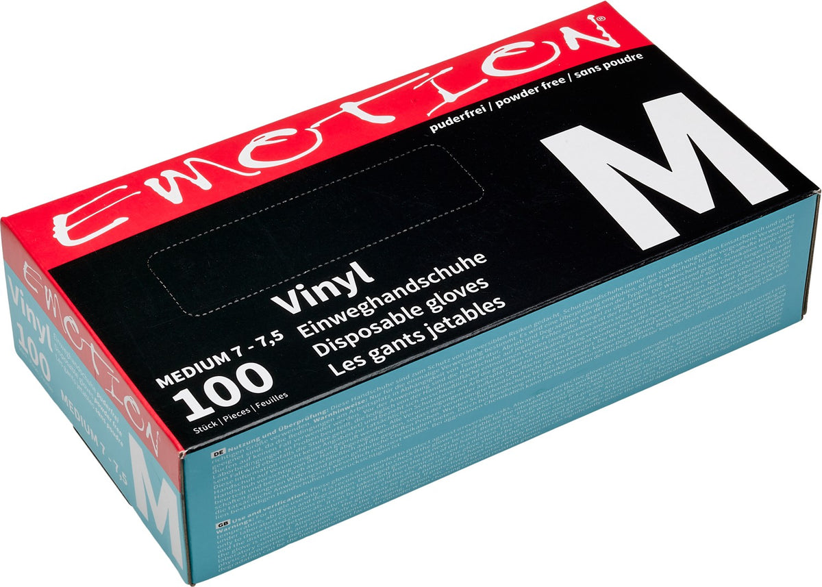 Efalock Emotion Vinylhandschuhe schwarz M
