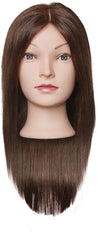 Efalock JULIA Naturhaar braun 40 45 cm
