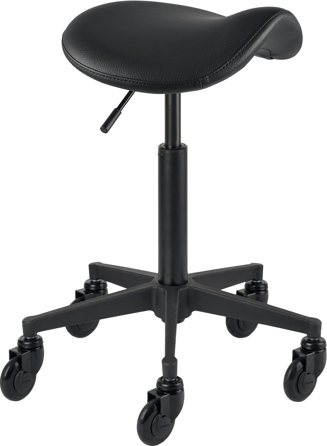 Efalock Rollhocker Clic Tec Saddle Comfy schwarz M