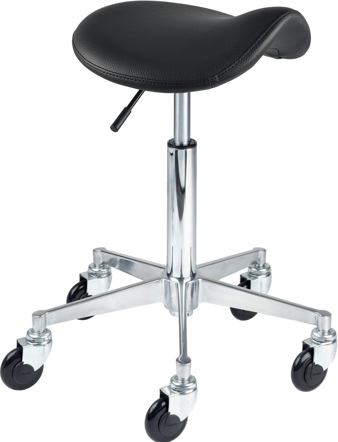 Efalock Rollhocker Clic Tec Saddle Comfy Alu M