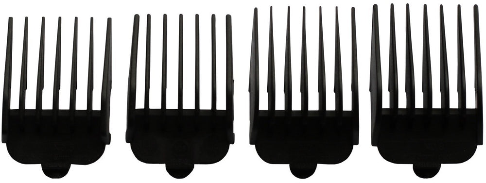 Efalock 4 er Set Aufsteckkämmen für Haarschneidemaschinen