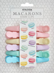 Efalock Sharkclips Macarons pastell sortiert