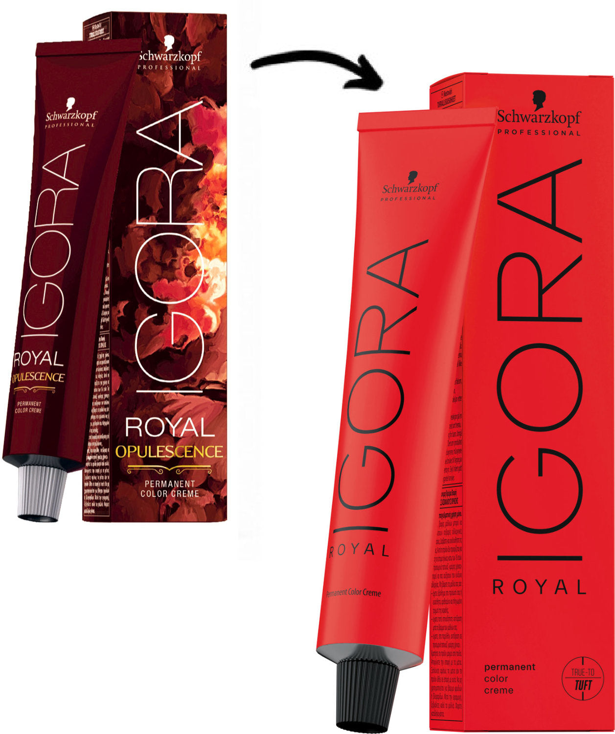 Schwarzkopf Igora Royal Opulescence 7 48 Mittelblond Beige Rot