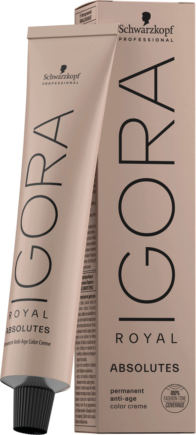 Schwarzkopf Igora Royal Absolutes 7 10 Mittelblond Cendré Natur
