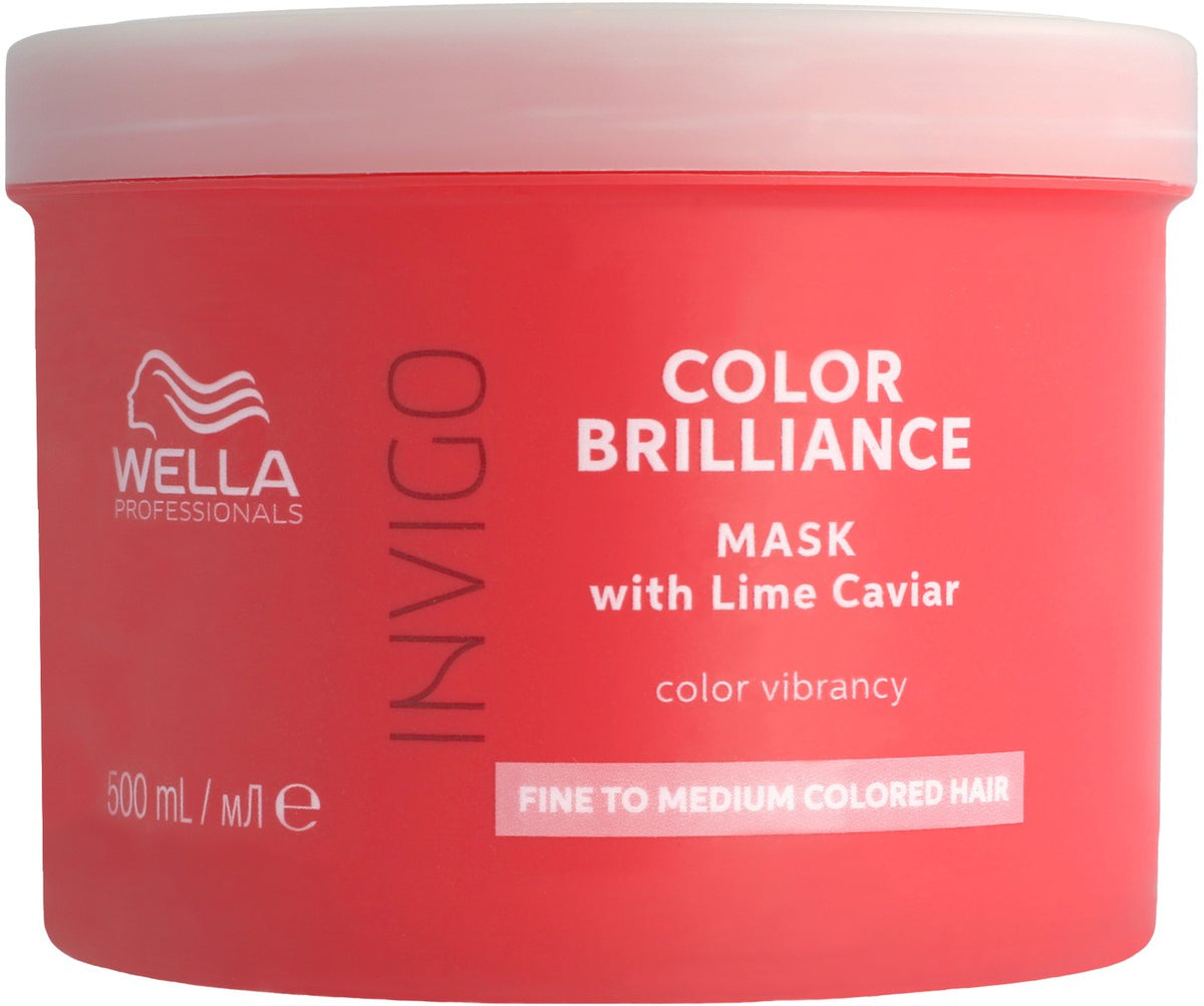 Wella Invigo Color Brillance Vibrant Color Maske Fine Normal 500 ml
