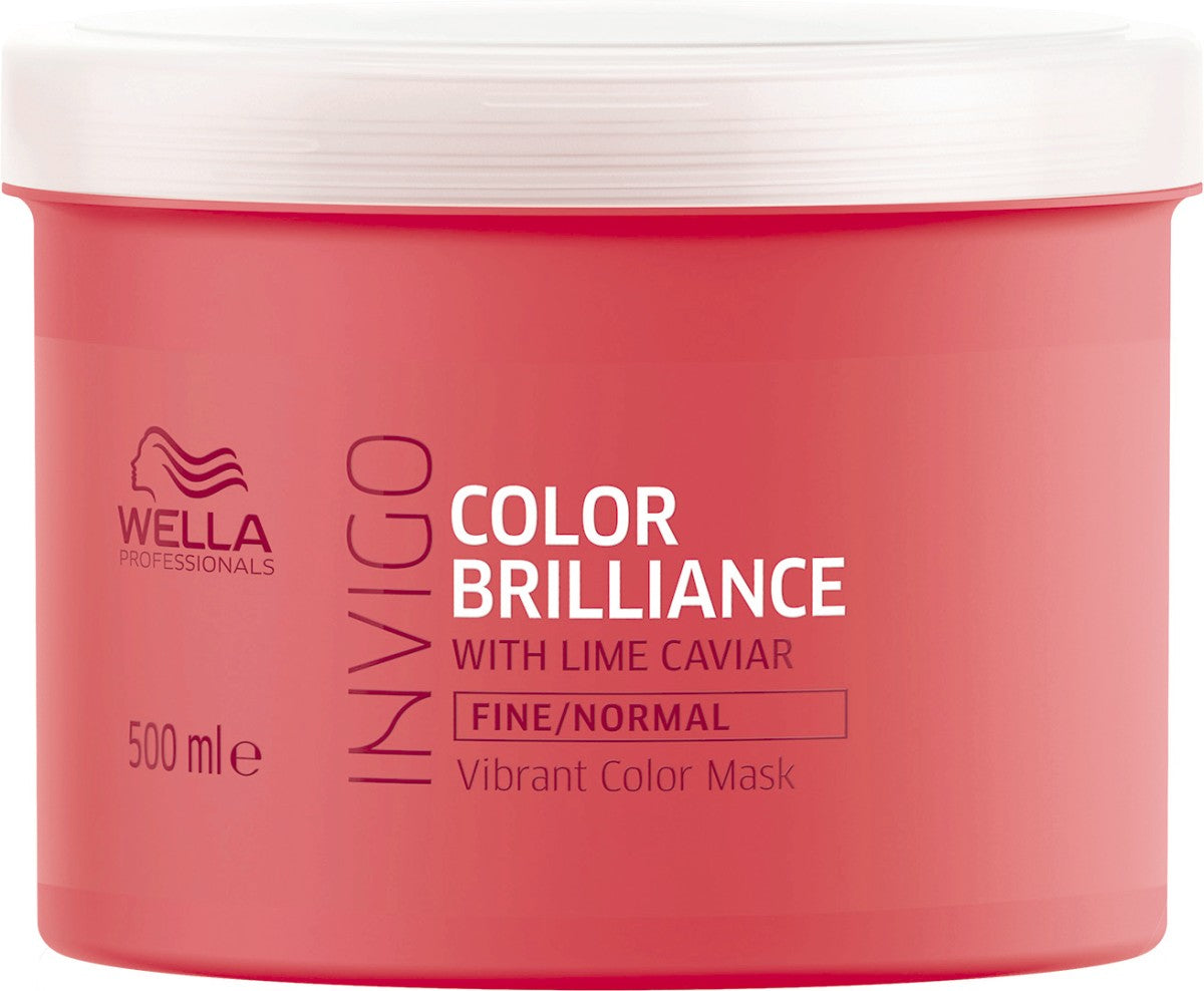 Wella Invigo Color Brillance Vibrant Color Maske Fine Normal 500 ml