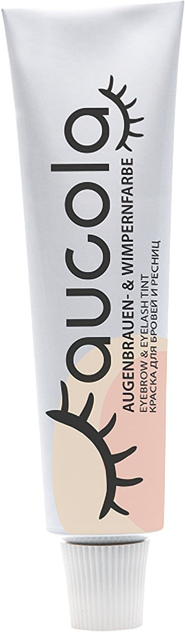 Aucola Augenbrauen & Wimpernfarbe 1 Tiefschwarz 15 ml