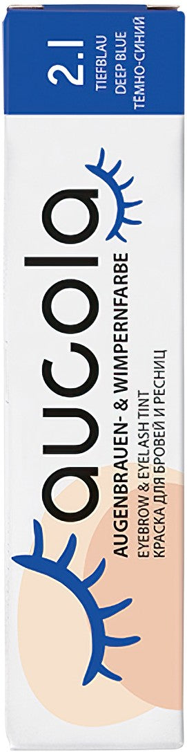 Aucola Augenbrauen & Wimpernfarbe 2.1 Tiefblau 15 ml