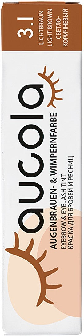 Aucola Augenbrauen & Wimpernfarbe 3.1 Lichtbraun 15 ml