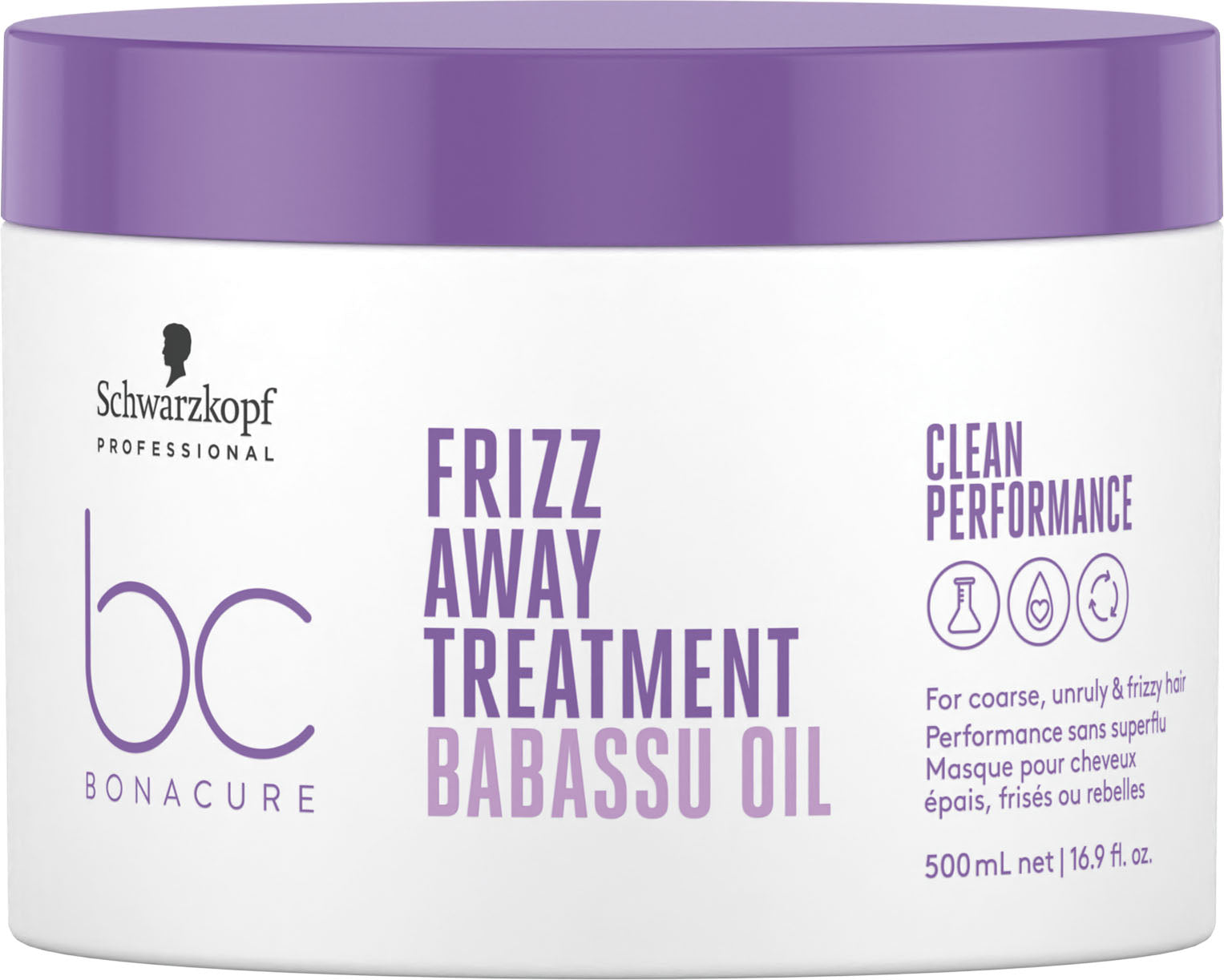 Schwarzkopf BC Bonacure Frizz Away Treatment 500 ml