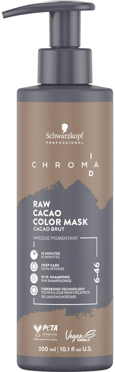 Schwarzkopf Chroma ID Raw Cacao Color Mask 6 46 300 ml