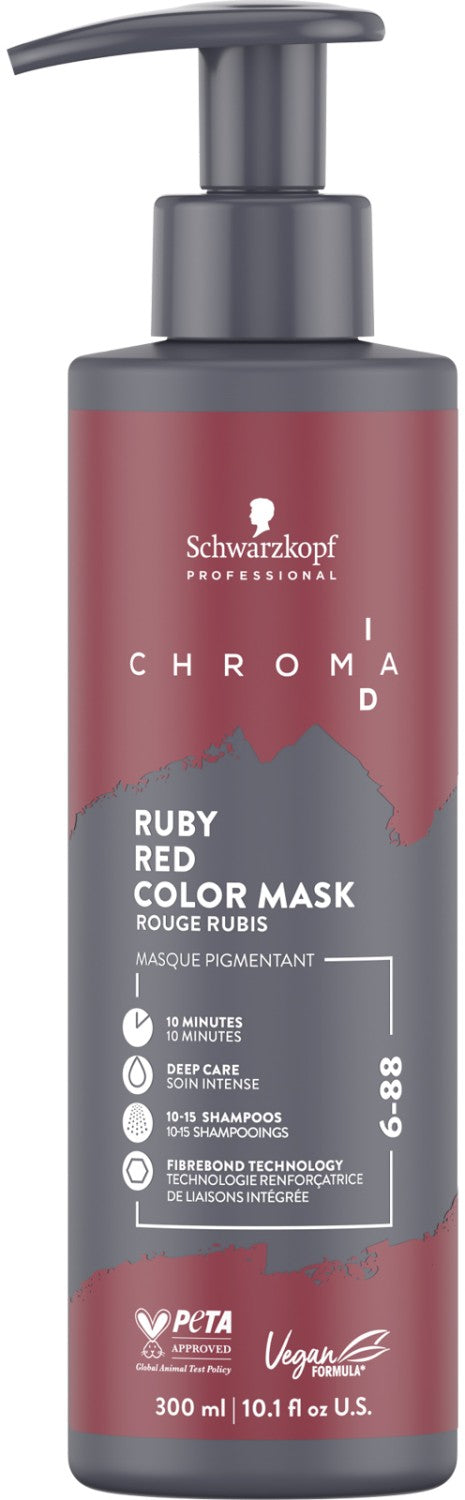 Schwarzkopf Chroma ID Ruby Red Color Mask 6 88 300 ml