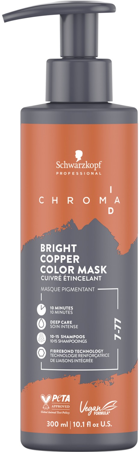 Schwarzkopf Chroma ID Bright Copper Color Mask 7 77 300 ml