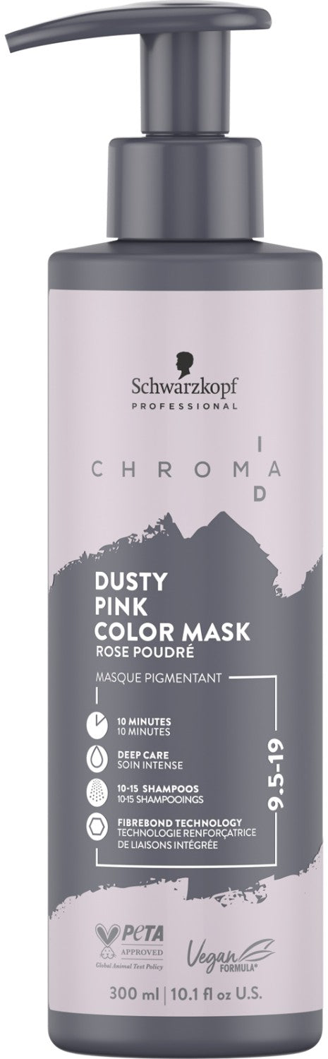 Schwarzkopf Chroma ID Dusty Pink Color Mask 9.5 19 300 ml