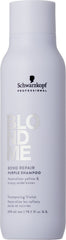 Schwarzkopf BlondMe Bond Repair Purple Shampoo 300 ml