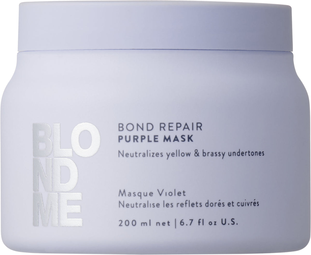 Schwarzkopf BlondMe Bond Repair Purple Mask 200 ml