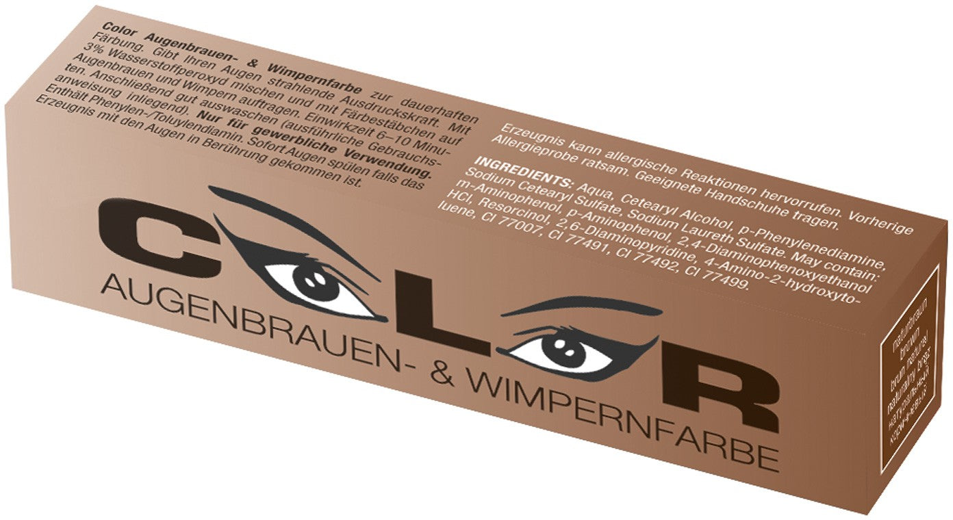 Comair Color Augenbrauen & Wimpernfarbe naturbraun 15 ml