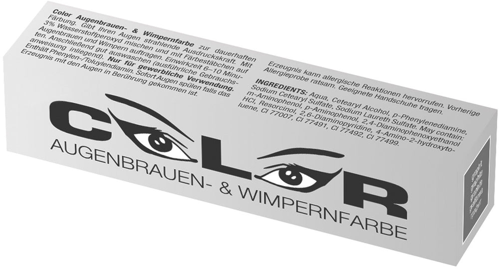 Comair Color Augenbrauen & Wimpernfarbe graphit 15 ml