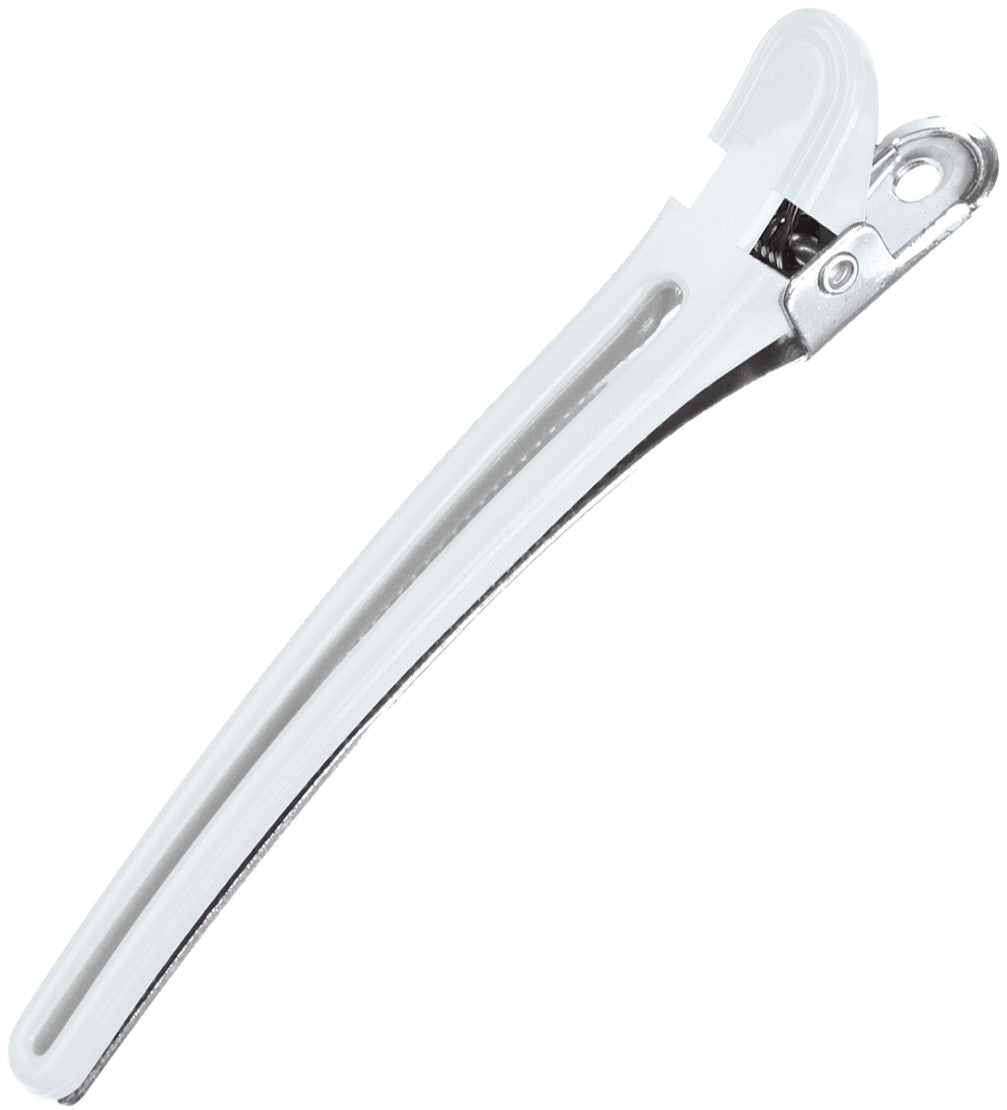 Comair Haarclips Plastik Aluminium 10 Stück Weiß