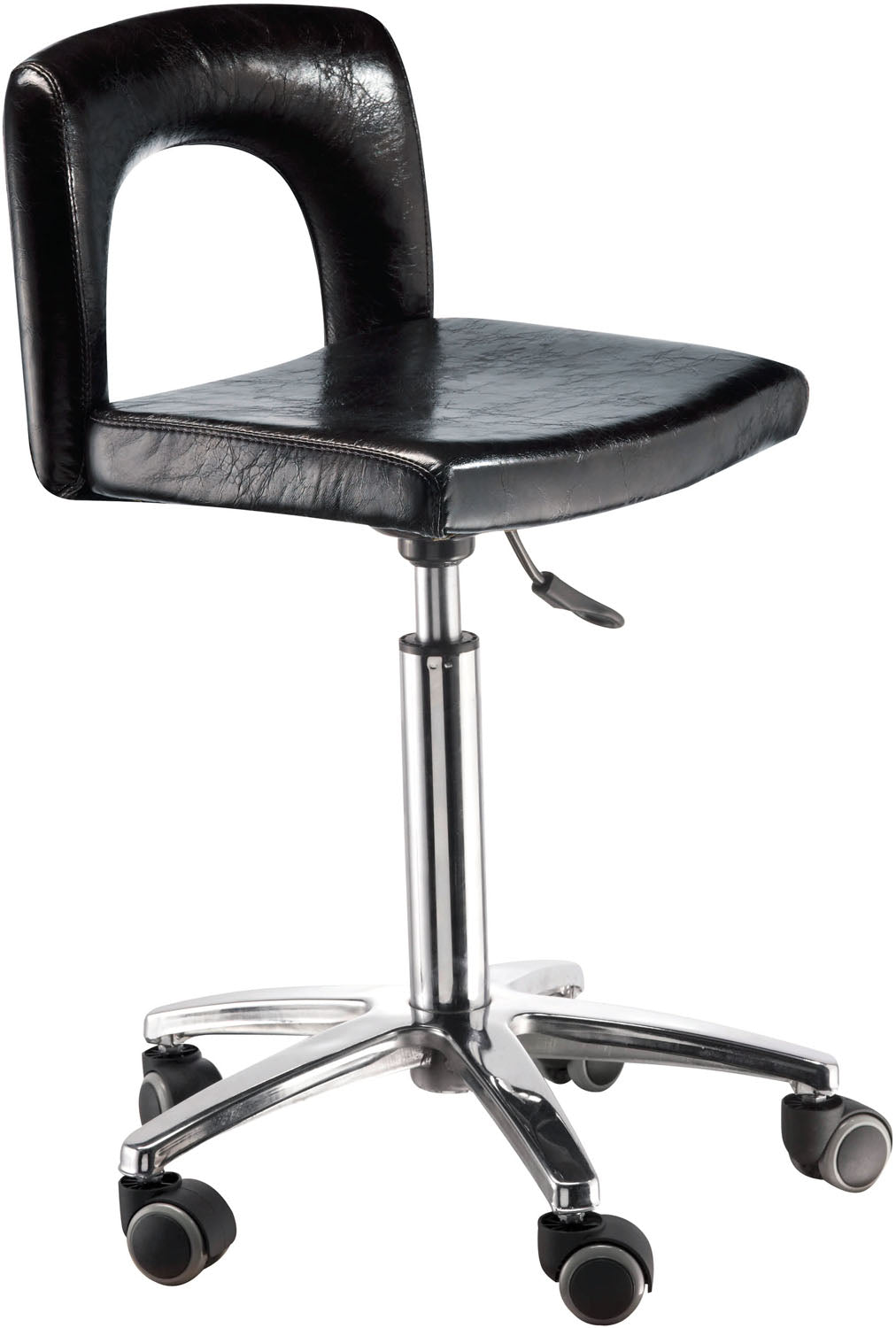 Hairway Rollhocker Flash schwarz