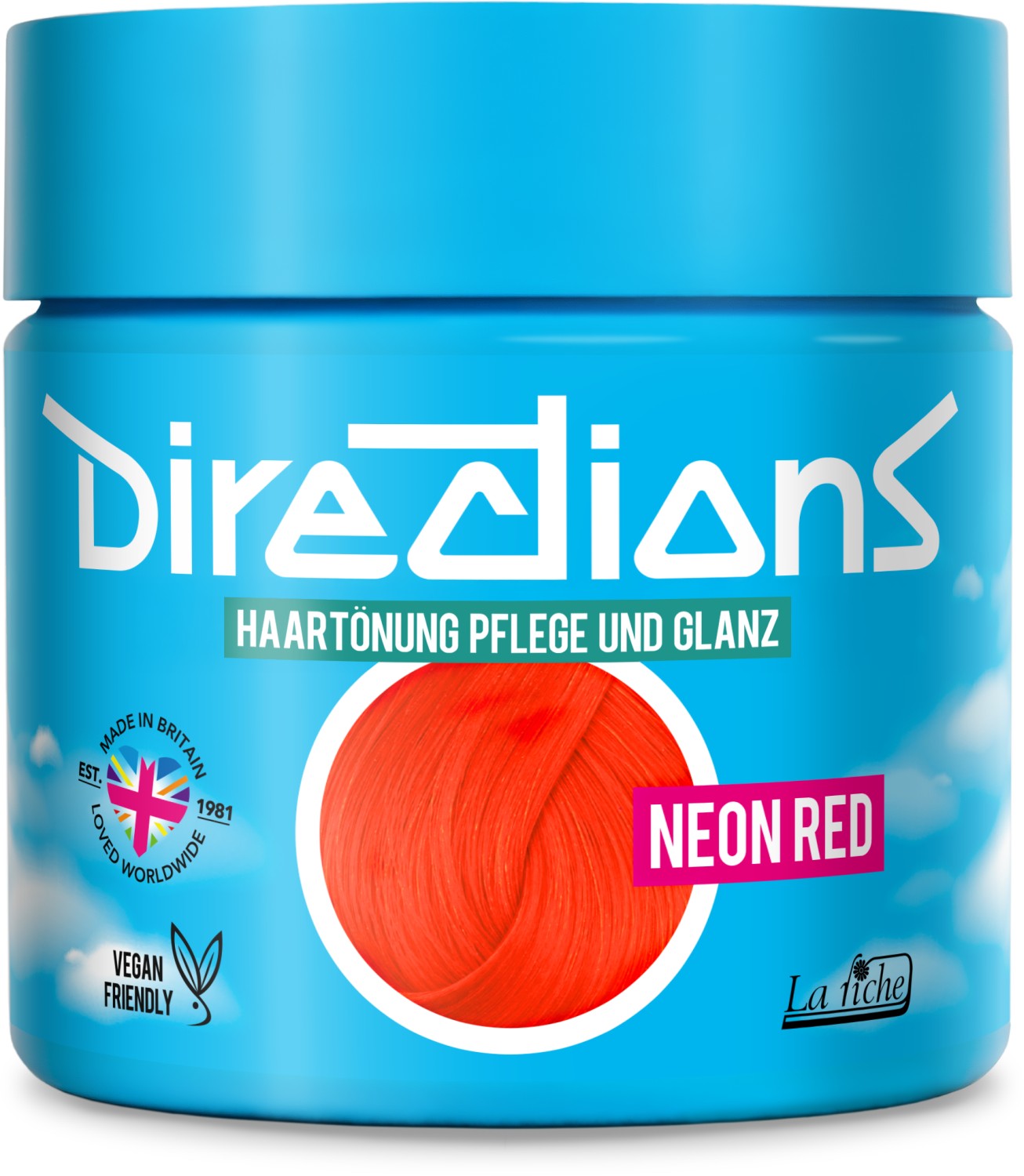 Directions Neon Red