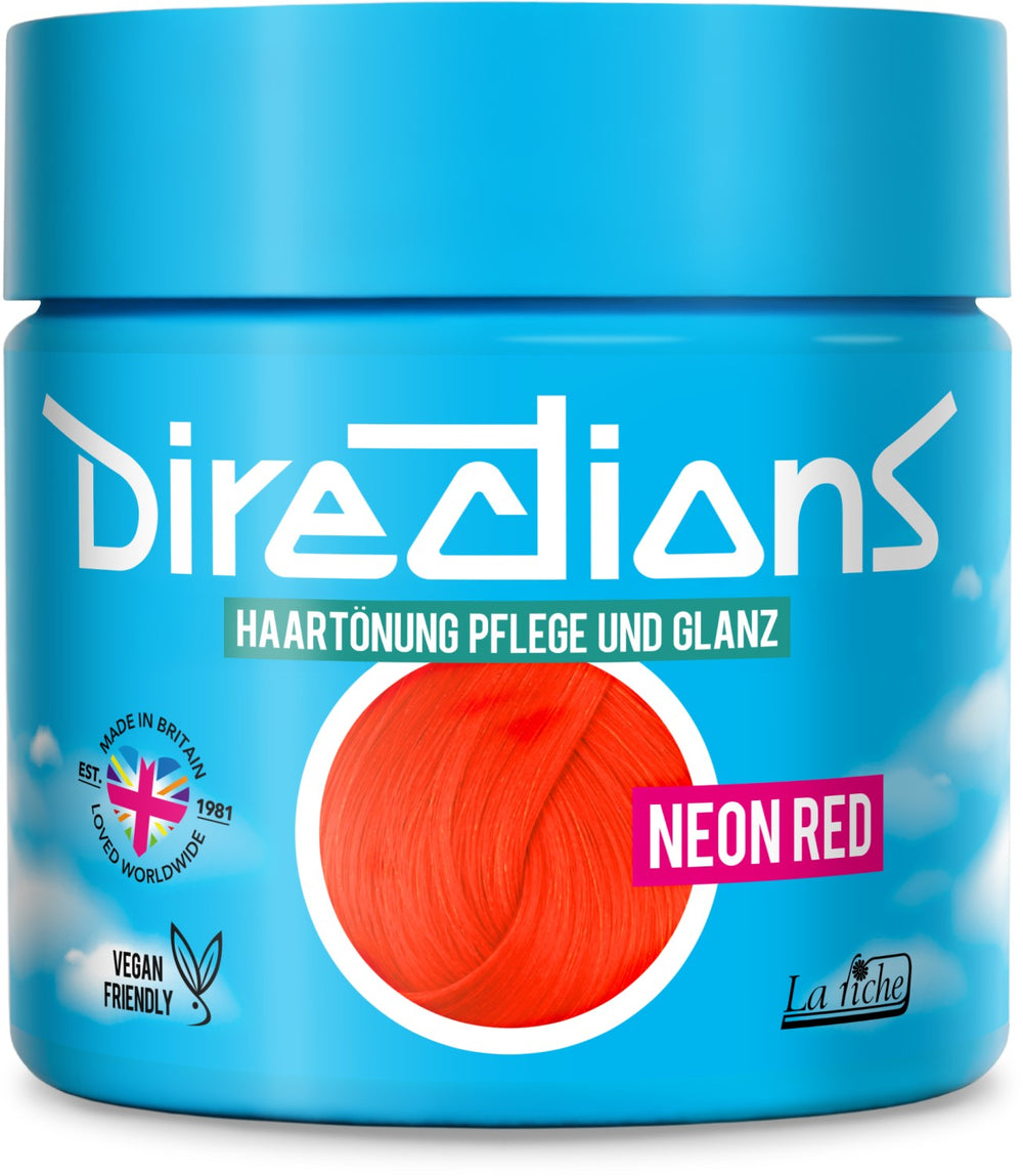 Directions Neon Red