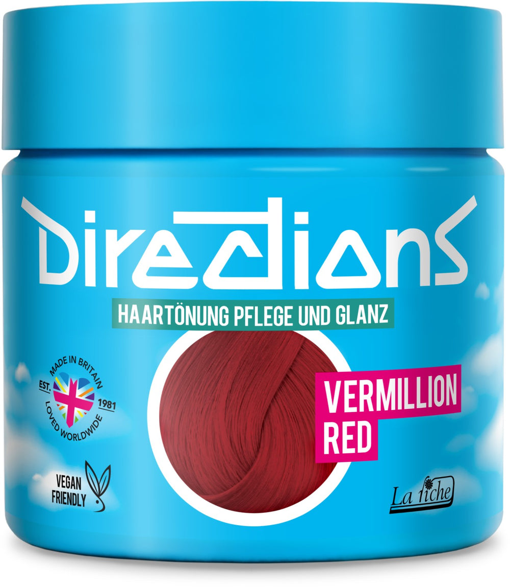Directions Vermillion Red