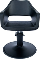 Hairway Friseustuhl Neo Black schwarz matt