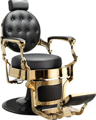 Hairway Herrenbedienungsstuhl "Romeo" gold / SKU 56258-GOLD