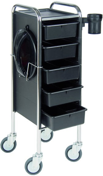 Efalock Piccolo 84 5 schwarz mit High Wheels