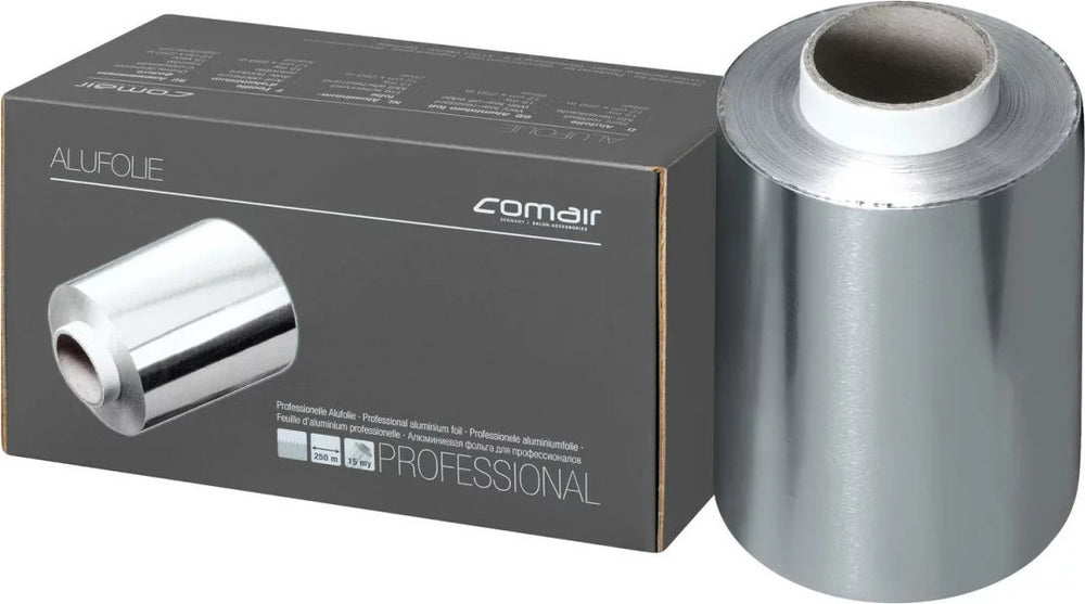 Comair Alu Strähnenfolie 15 µ 12 cm x250 m silber