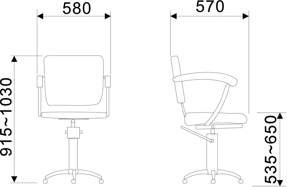 Comair London C Rollen und Stopper