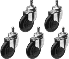 Efalock Clic Tec Rolle silber 5er f.Hocker