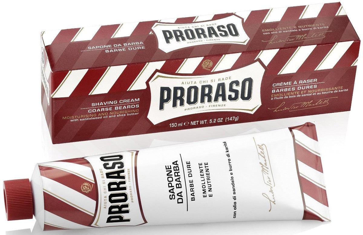Proraso Rasiercreme Rot 150 ml / SKU 8004395001095
